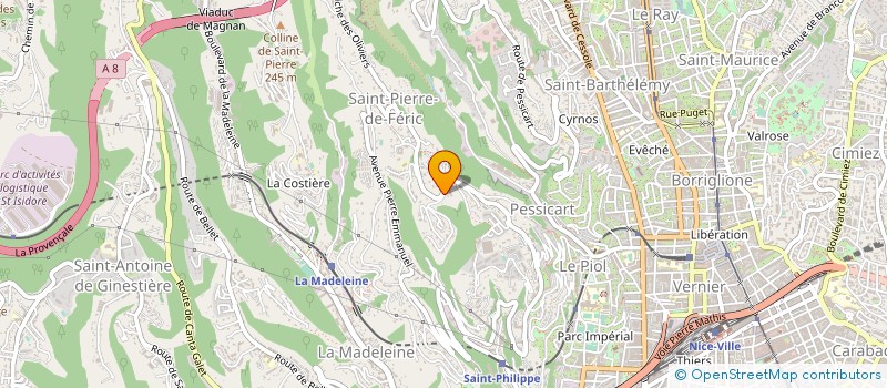 localisation de l'entreprise CONFORT MENAGER à NICE