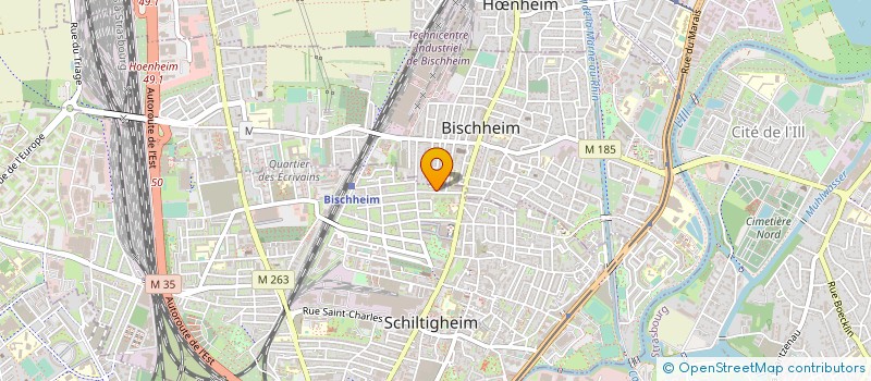 localisation de l'entreprise CONFORT PLOMBERIE à SCHILTIGHEIM