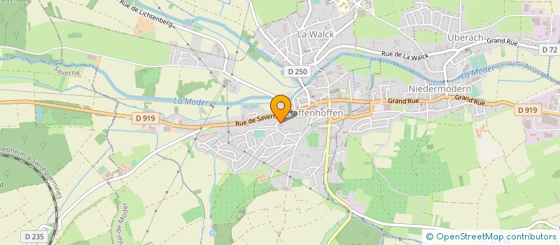 localisation de l'entreprise CONFORT PLUS à VAL-DE-MODER