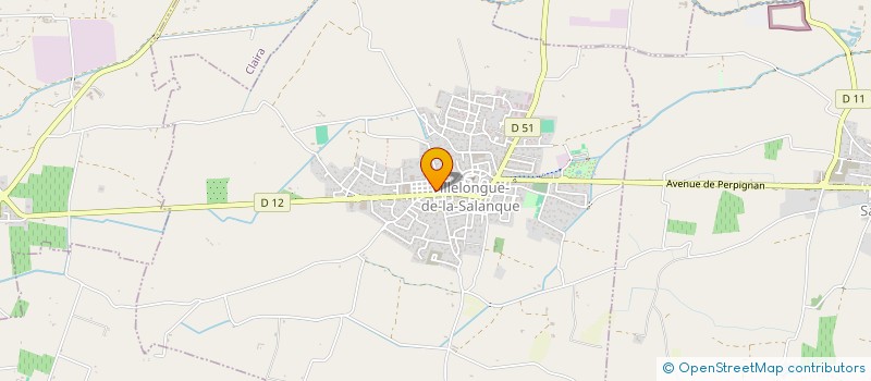 localisation de l'entreprise CONFORT QUOTIDIEN  VILLELONGUE-DE-LA-SALANQUE