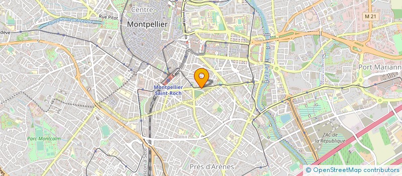 localisation de l'entreprise CONFORT SERVICES 34 à MONTPELLIER