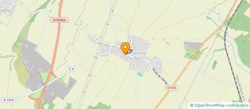 localisation de l'entreprise CONFORT & SERVICES ELECTRIQUES 21 à MARSANNAY-LE-BOIS