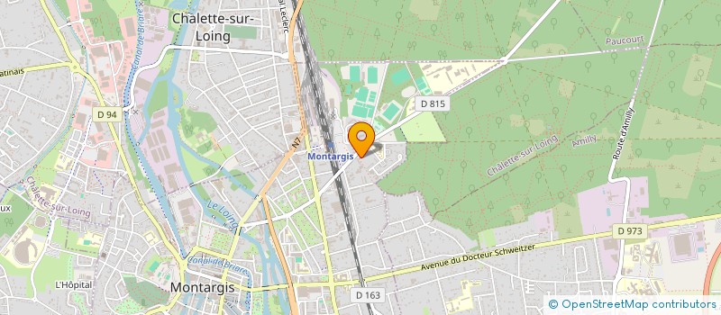 localisation de l'entreprise CONFORT SOLUTIONS DURABLES à MONTARGIS