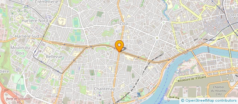 localisation de l'entreprise CONFORT THERMIQUE ET SANITAIRE à NANTES