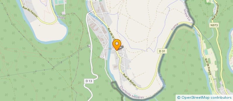 localisation de l'entreprise CONFORT THERMO TECHNIQUE  LES HAUTES-RIVIERES