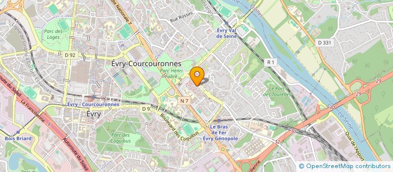 localisation de l'entreprise CONFORT TIG à EVRY-COURCOURONNES