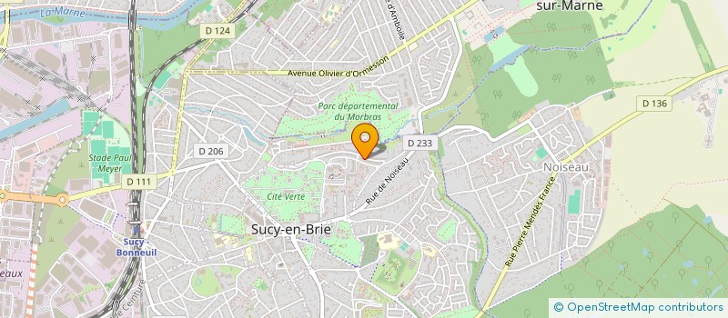 localisation de l'entreprise CONFORT TRANSPORT  SUCY-EN-BRIE