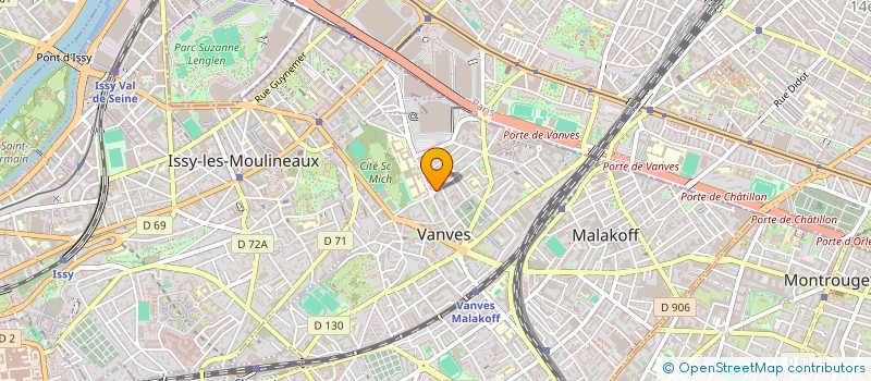 localisation de l'entreprise CONFORT VITRES à VANVES