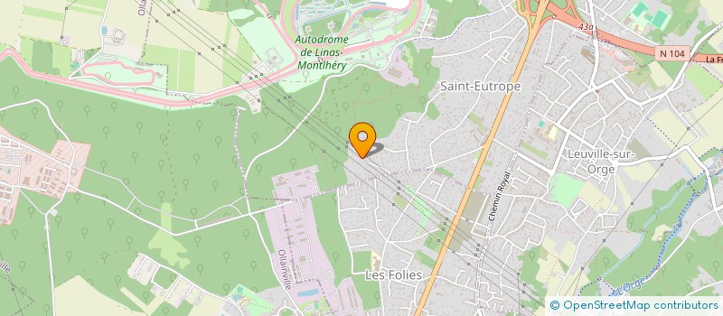 localisation de l'entreprise CONFORTI'S  LINAS