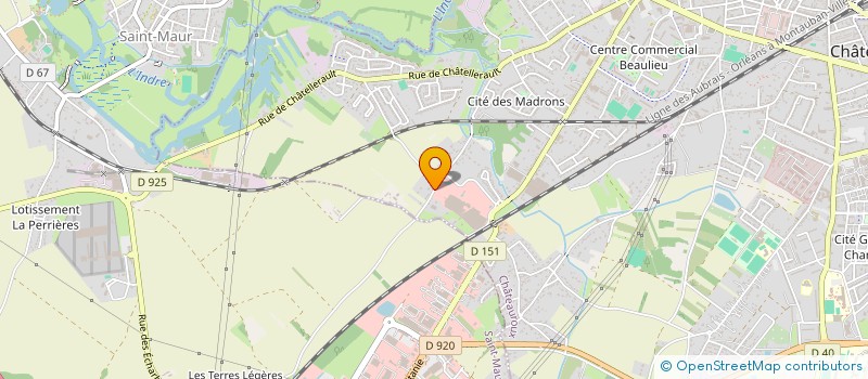 localisation de l'entreprise CONFORTIS FACADE à CHATEAUROUX