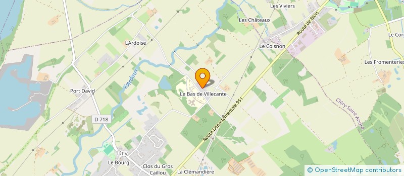localisation de l'entreprise CONFR VIGNER CHEVALIERS ORLEANS-CLERY à MEZIERES-LEZ-CLERY
