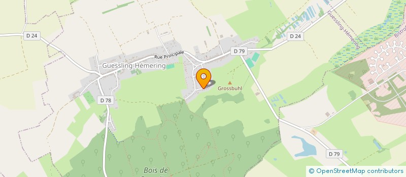 localisation de l'entreprise CONFRA  GUESSLING-HEMERING