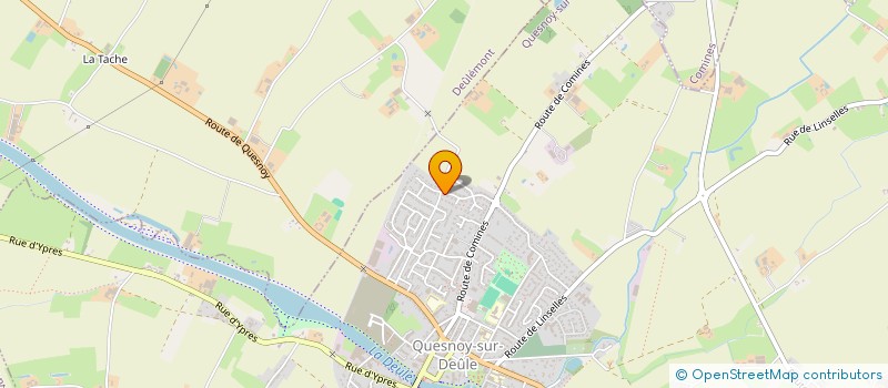 localisation de l'entreprise CONFRAIRIE INTERNATIONALE DE SAINT VINCENT à QUESNOY-SUR-DEULE