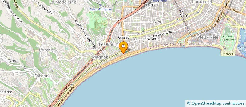 localisation de l'entreprise CONFRATERNITE DE L'IMMACULEE CONCEPTION DE NICE  NICE