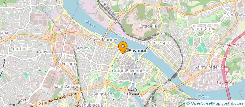 localisation de l'entreprise CONFRERIE BAYONNAISE DE LA MAUVAISE FOI.E à BAYONNE