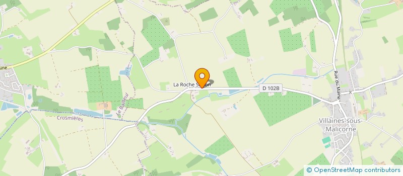 localisation de l'entreprise CONFRERIE CHEVALIERS TREILLE  MALICORNE-SUR-SARTHE