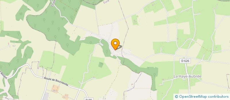 localisation de l'entreprise CONFRERIE DE CHARITE DE LA HAYE AUBREE  LA HAYE-AUBREE