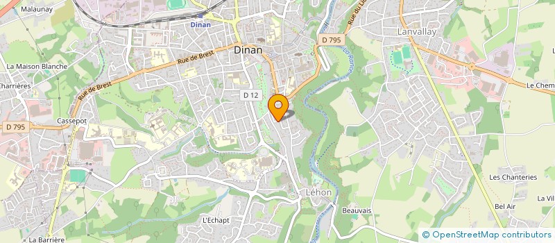 localisation de l'entreprise CONFRERIE DE COETQUEN à DINAN