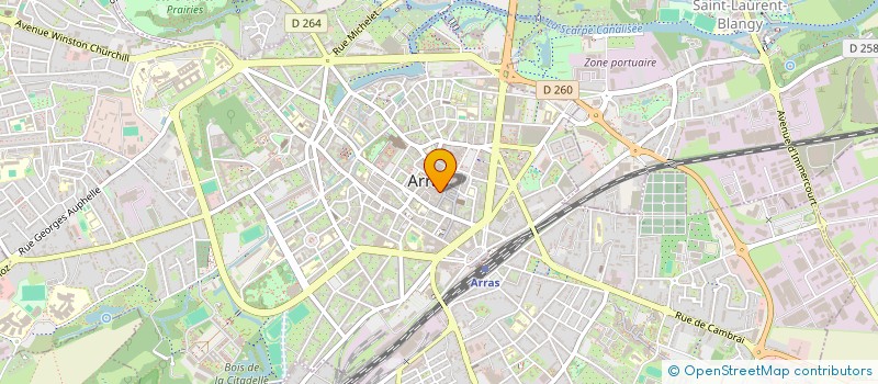 localisation de l'entreprise CONFRERIE DE L'ANDOUILLETTE D'ARRAS à ARRAS