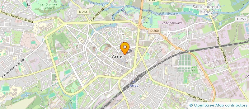 localisation de l'entreprise CONFRERIE DE LA TETE DE VEAU D'ARRAS VITULUS CAPITIS NEMETACUM à ARRAS
