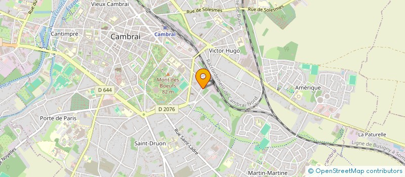 localisation de l'entreprise CONFRERIE DE LA TRIPE DE CAMBRAI  CAMBRAI