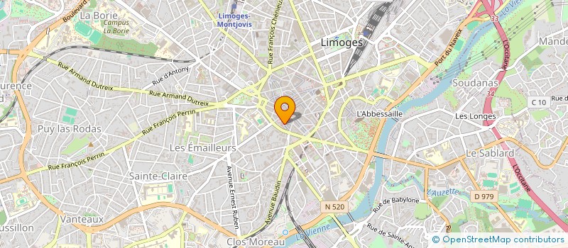 localisation de l'entreprise CONFRERIE DE ST AURELIEN LIMOGES à LIMOGES