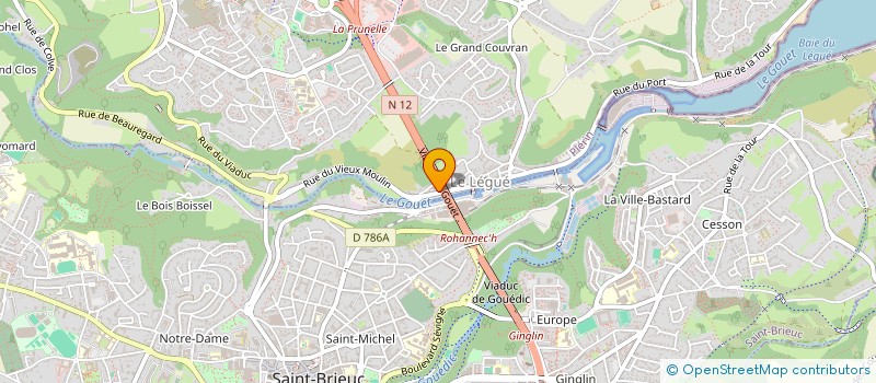 localisation de l'entreprise CONFRERIE DES CHEVALIERS DE LA COQUILLE SAINT JACQUES  PLERIN