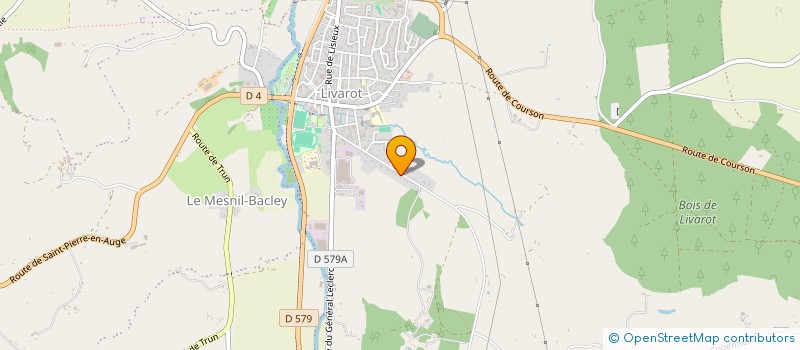 localisation de l'entreprise CONFRERIE DES CHEVALIERS DU LIVAROT  LIVAROT-PAYS-D'AUGE