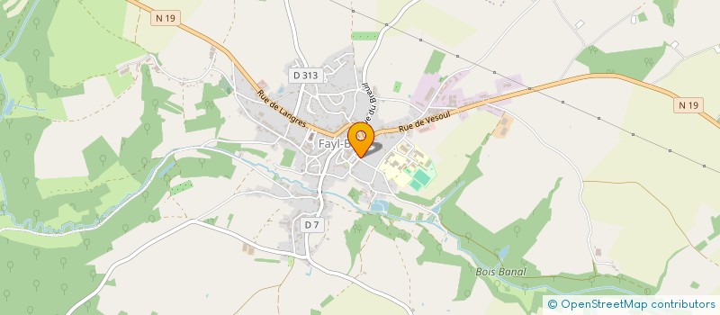 localisation de l'entreprise CONFRERIE DES FACONNEURS DU NOBLE OSIER à FAYL-BILLOT