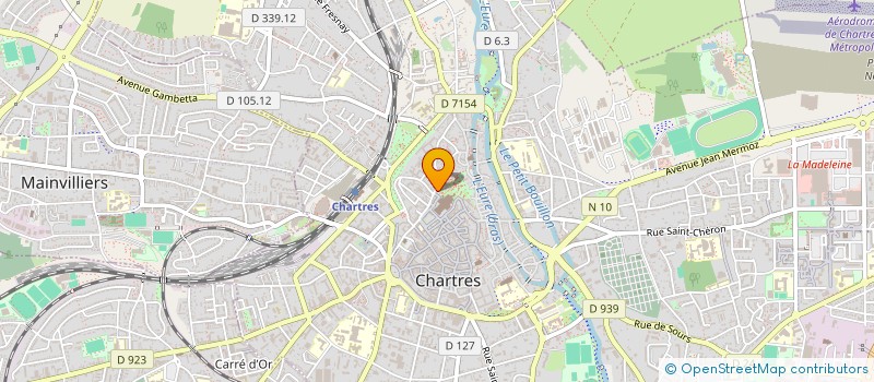 localisation de l'entreprise CONFRERIE DES FINS GOURMETS EURELIENS à CHARTRES