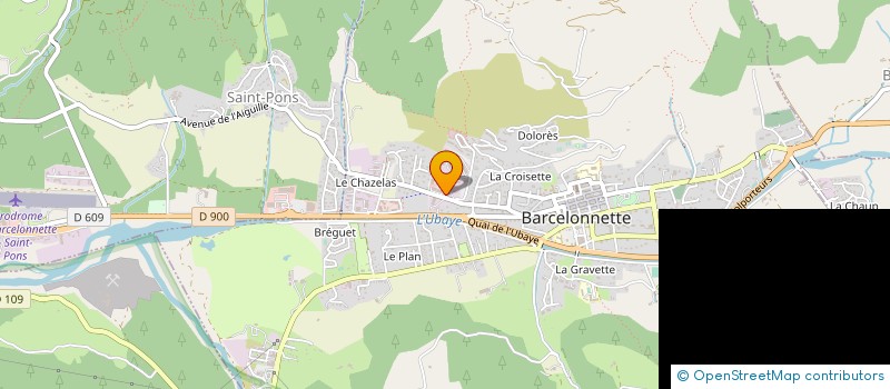localisation de l'entreprise CONFRERIE DES FONDUS DE L UBAYE à BARCELONNETTE