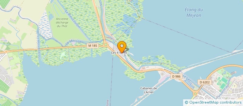 localisation de l'entreprise CONFRERIE DES GENS DE MER à PALAVAS-LES-FLOTS