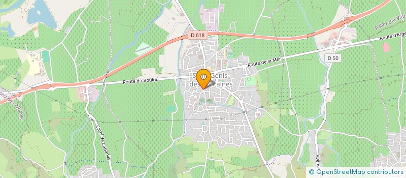 localisation de l'entreprise CONFRERIE DES GRANDS VINAIGRES XUCLATAP  SAINT-GENIS-DES-FONTAINES