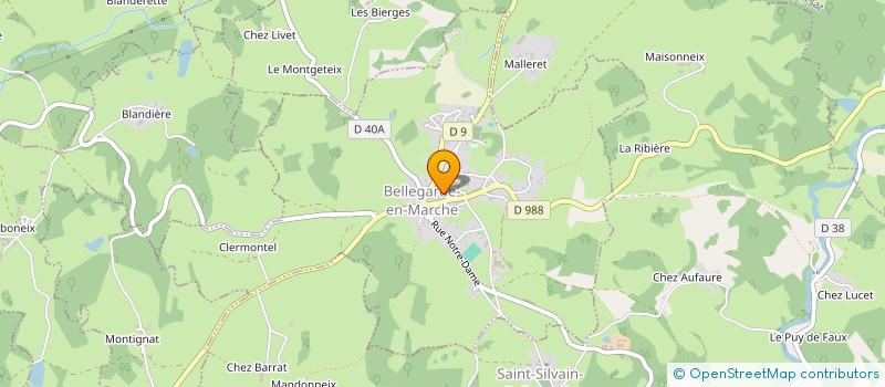 localisation de l'entreprise CONFRERIE DES MANGEURS DE CHEVRE à BELLEGARDE-EN-MARCHE