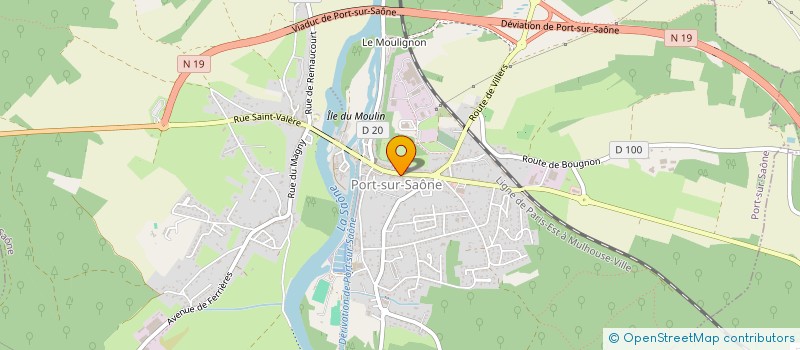 localisation de l'entreprise CONFRERIE DES RILLETTES COMTOISES (FUMEES)  PORT-SUR-SAONE