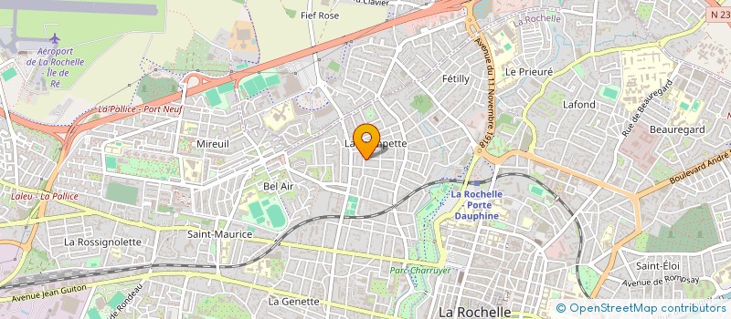 localisation de l'entreprise CONFRERIE DES TALMELIERS DE ST HONORE D'AUNIS ET SAINTONGE  LA ROCHELLE