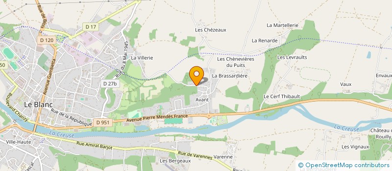 localisation de l'entreprise CONFRERIE DU FROMAGE DE CHEVRE DE POULIGNY SAINT PIERRE à POULIGNY-SAINT-PIERRE