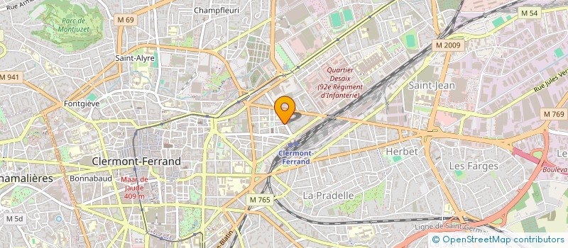 localisation de l'entreprise CONFRERIE DU GRAND GOUZIER  CLERMONT-FERRAND