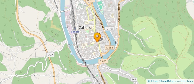 localisation de l'entreprise CONFRERIE DU VIN DE CAHORS  CAHORS