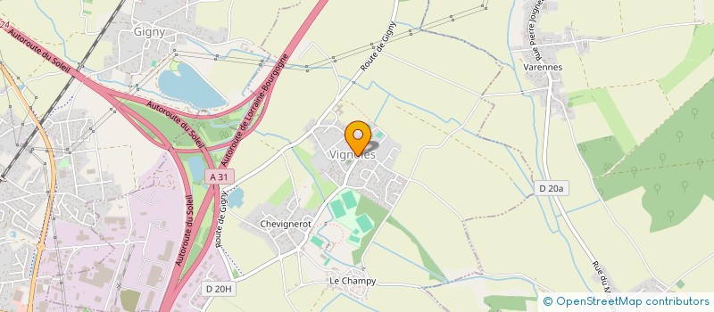 localisation de l'entreprise CONFRERIE LES COMPAGNONS DE LA LOUCHOLLE  VIGNOLES