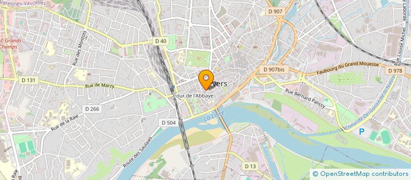 localisation de l'entreprise CONFRERIE NIVERNAISE DES AMATEURS DE LA TETE DE VEAU à NEVERS