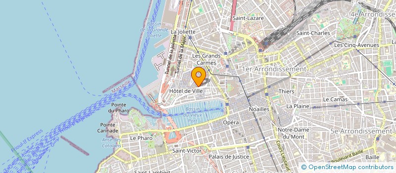 localisation de l'entreprise CONFRERIE NOTRE DAME DE LA MAJOR à MARSEILLE