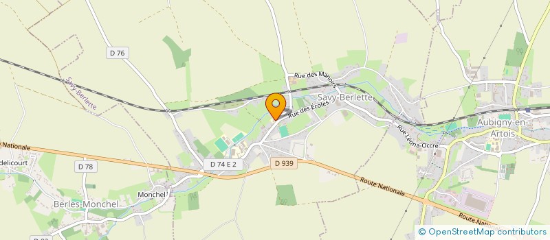 localisation de l'entreprise CONFRERIE NOTRE DAME DES 7 DOULEURS à SAVY-BERLETTE