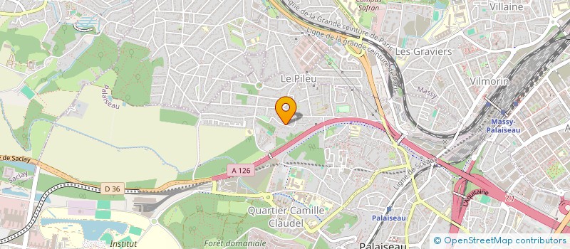 localisation de l'entreprise CONFRERIE PALAISIENNE DES COTEAUX DE L'YVETTE à PALAISEAU