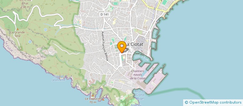 localisation de l'entreprise CONFRERIE ST MICHEL DE MERS EL KEBIR  LA CIOTAT