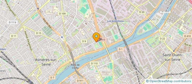 localisation de l'entreprise CONFSHINE à ASNIERES-SUR-SEINE