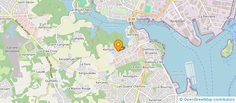 localisation de l'entreprise CONFUCIUS  LORIENT