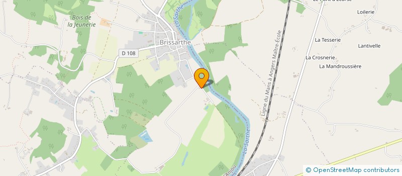 localisation de l'entreprise CONGNARD SARL  LES HAUTS-D'ANJOU
