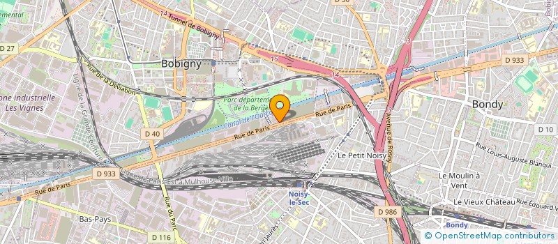 localisation de l'entreprise CONGO BUSINESS INVESTISSEMENT  BOBIGNY