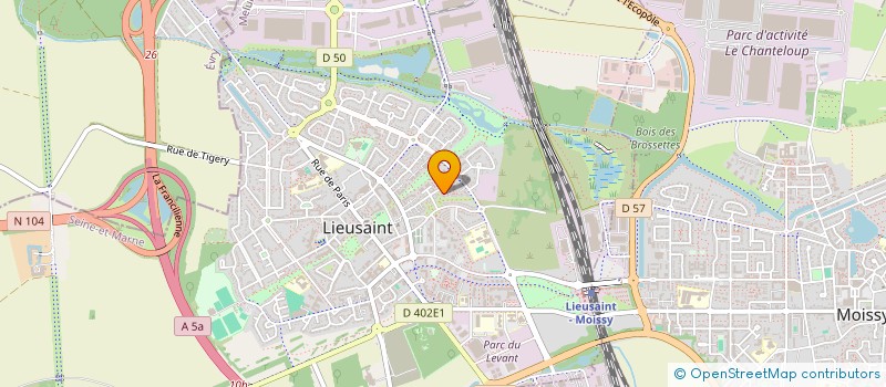 localisation de l'entreprise CONGO EDUCATION FINANCIERE  LIEUSAINT